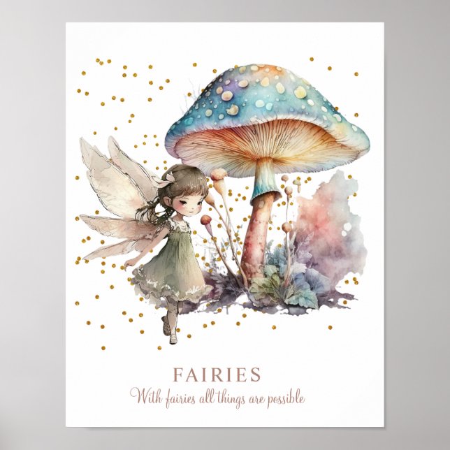 Affiche Fairy dit la chambre de la fille (Devant)