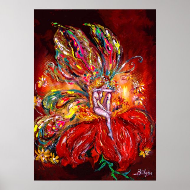 AFFICHE FAIRY EN ROUGE (Devant)