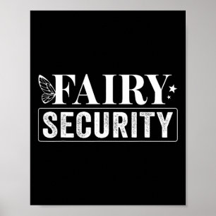 Affiche Fairy Security Anniversaire Halloween