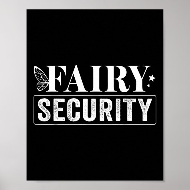 Affiche Fairy Security Anniversaire Halloween (Devant)