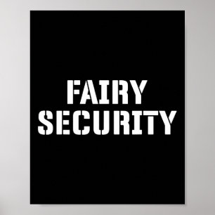 Affiche Fairy Security Halloween Costume Pour Papa Maman B