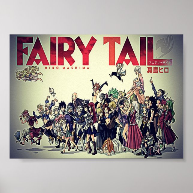 Affiche Fairy Tail 37  (Devant)