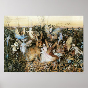 Affiche Fairy Twilight de John Anster Fitzgerald