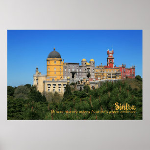 Affiche Fairytale Sintra Palace photo, Portugal