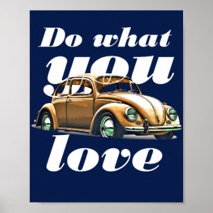 Affiche Fais ce que tu aimes – Citation motivationnelle in