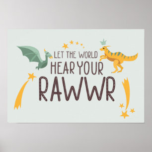 Affiche Fais entendre ton rugissement au monde