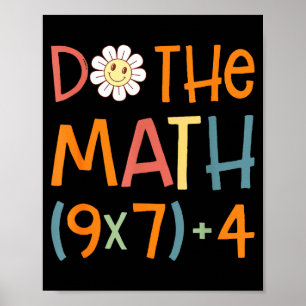 Affiche Fais Le Calcul 67 Mème Drôle Six Sept Prof De Math