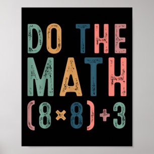 Affiche Fais Le Calcul 67 Mème Drôle Six Sept Professeur F