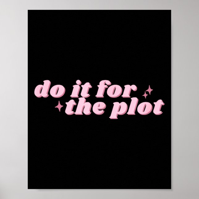 Affiche Fais-le Plot Lecteur Livresque (Devant)