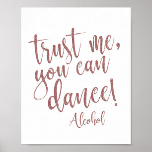 Affiche Fais-moi confiance, tu peux danser Sign paillettes