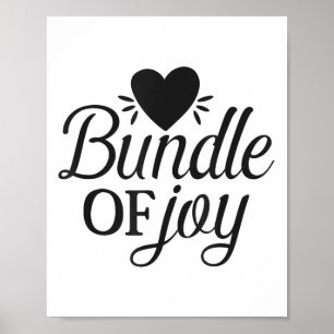 Affiche Faisceau de joie Citation d'amour Motivation migno