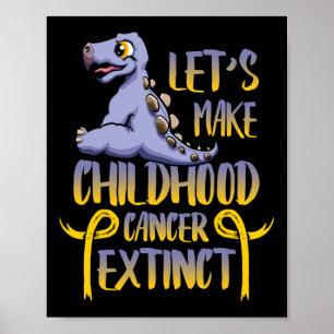 Affiche Faisons en sorte que le cancer de l'enfance dispar