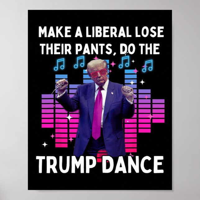 Affiche Faisons La Danse Trump - Pro Trump Family Present (Devant)