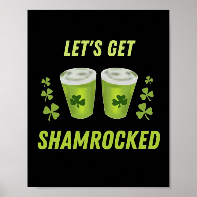 Affiche Faisons-nous fêter la Saint-Patrick (Devant)