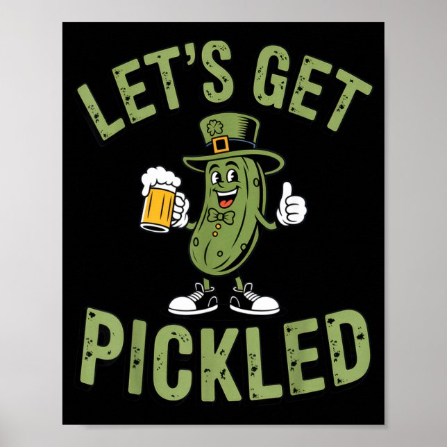 Affiche Faisons nous Pickle la Fête de la Saint-Patrick de (Devant)