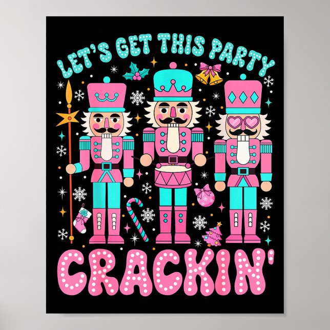Affiche Faisons Péter Cette Fête Casse-Noisette Rose Chris (Devant)