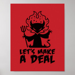 Affiche Faisons un accord avec le diable