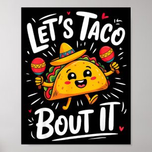 Affiche Faisons un taco pour le cinco de mayo des hommes e