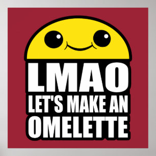 Affiche Faisons une omelette
