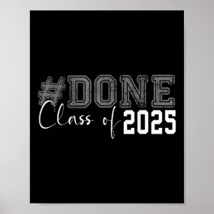 Affiche Fait Cl De 2025 Graduation Pour Lui Grad Senior