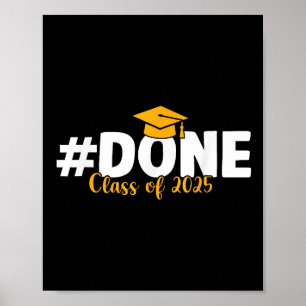 Affiche Fait Cl De 2025 Graduation Senior 2025 Graduate Hi