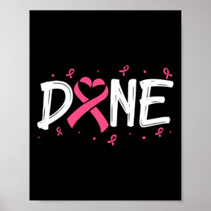 Affiche Fait Dernière Journée De Radiation Chemo Cancer Du