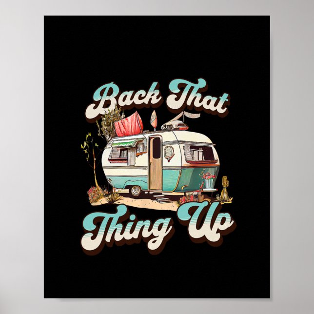 Affiche Faites Demi-Tour À Cette Chose - Vacances Drôles D (Devant)
