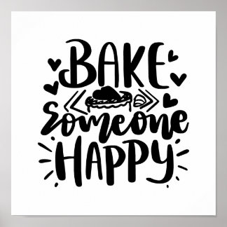 Affiche Faites-en un cadeau à quelqu'un Happy for Baker