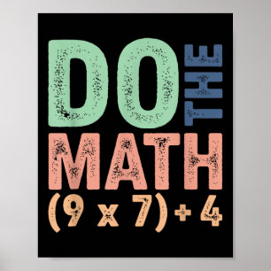 Affiche Faites Le Calcul 67 Mème Drôle Six Sept Professeur