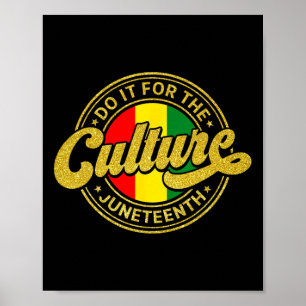 Affiche Faites-Le Pour La Culture Junetten Shirt Black His