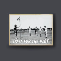 Faites-Le Pour L'Art Du Parchemin, Retro Golf Girl