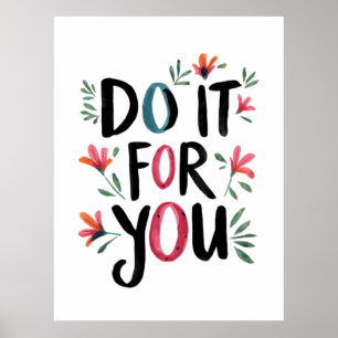 Affiche Faites-le pour vous
