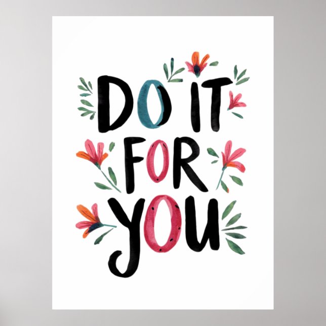 Affiche Faites-le pour vous (Devant)