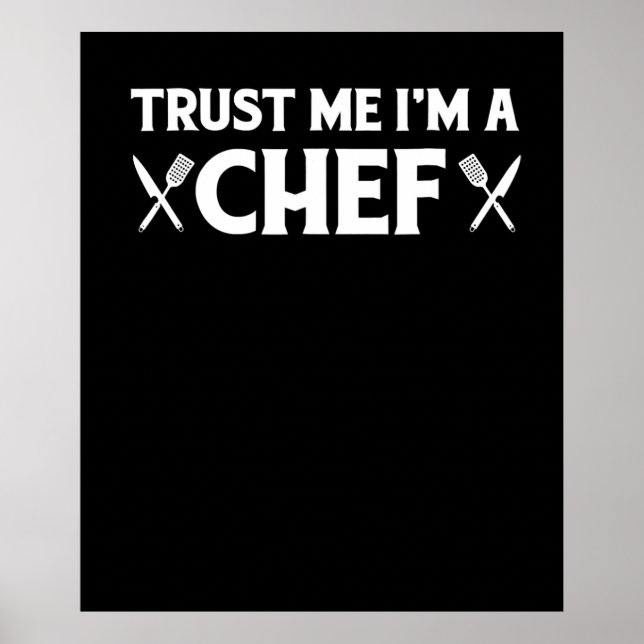 Affiche Faites-moi confiance im un chef | cuisines d'amour (Devant)