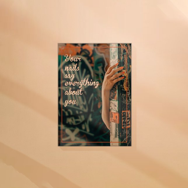 Affiche Faites que vos ongles reflètent votre personnalité (Créateur téléchargé)