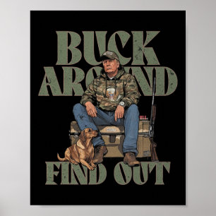Affiche Faites Un Tour Et Découvrez Trump Camo Hunting