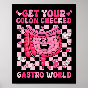 Affiche Faites Vérifier Votre Côlon Gastro World Infirmièr