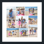 Affiche Faites votre propre collection de photos de 9 pers<br><div class="desc">Make Your Own 9 Photo Collage Poster personnalisé de Ricaso - cette photo Poster personnalisé murale est sûr d'être un succès avec la famille et les amis .. facile d'ajouter des photos - Envoyez comme un unique créé par votre don d'affiche personnalisé ou créez-le pour vous-même - une magnifique pièce...</div>
