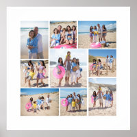 Faites votre propre collection de photos de 9 pers
