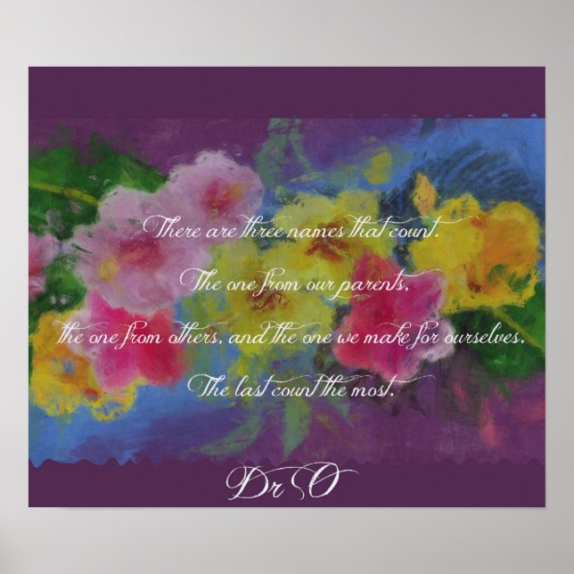 Affiche Faites-vous un nom ! (Devant)