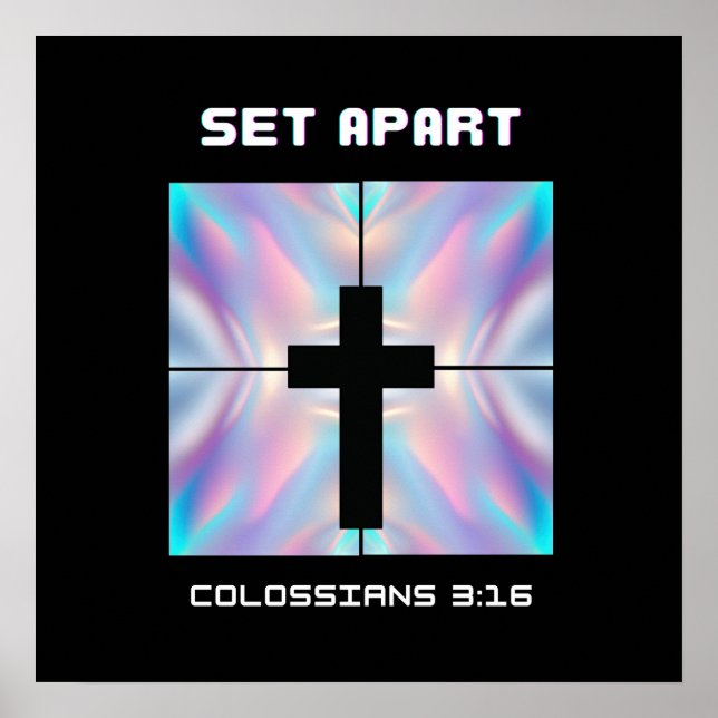 Affiche Faith Accent Pillow - Christian Home Decor (Devant)