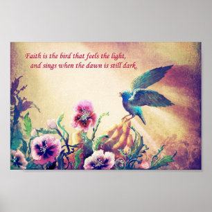 Affiche Faith Bird