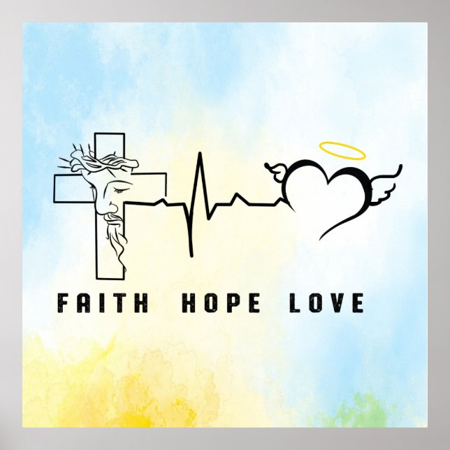 Affiche Faith Hope Love (Devant)