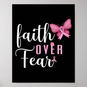 Affiche Faith Over Fear Lutter Contre le cancer du sein Se