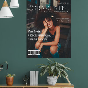 Affiche Faits amusants   Photo de couverture du magazine d