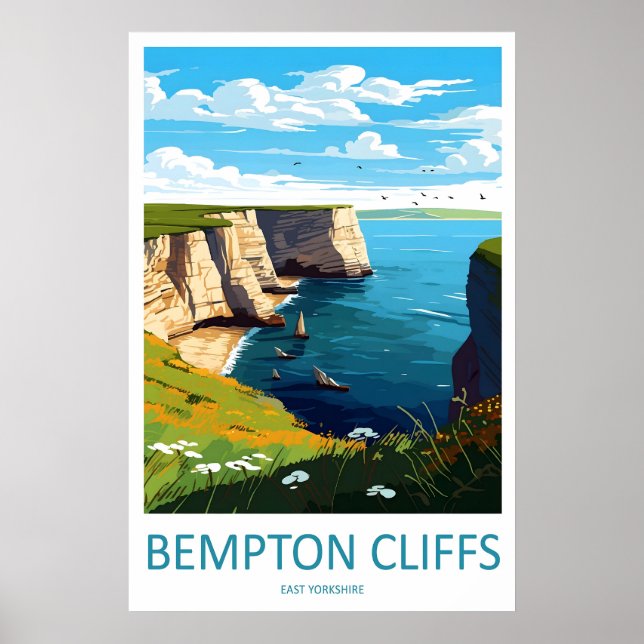 Affiche Falaises de Bempton 1 (Devant)
