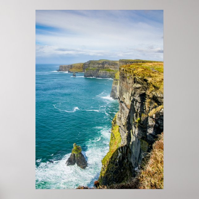 Affiche Falaises de Moher, Irlande (Devant)
