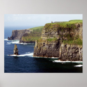 Affiche Falaises de Moher Irlande