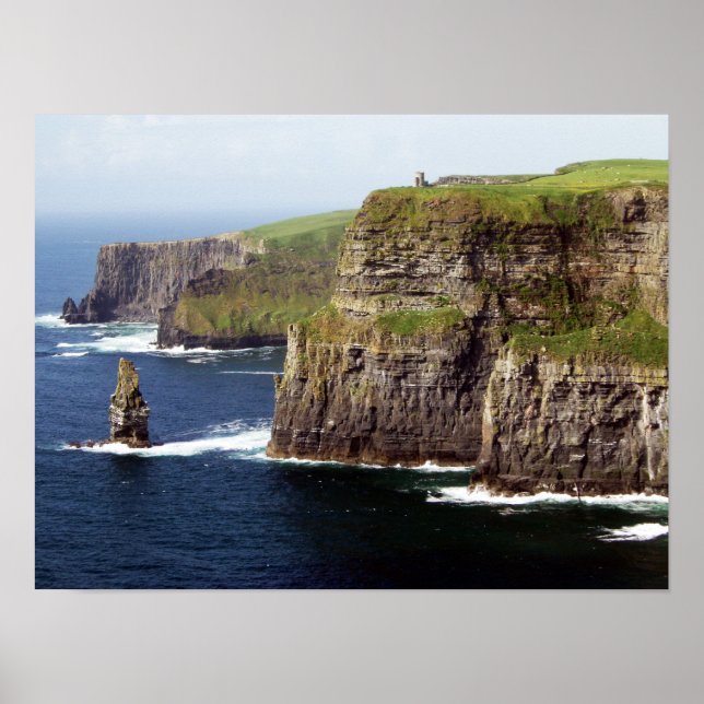 Affiche Falaises de Moher Irlande (Devant)