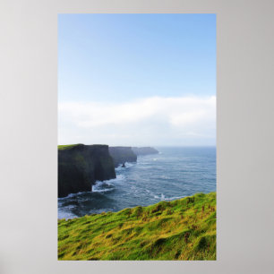 Affiche Falaises de Moher - Vue Sud 2